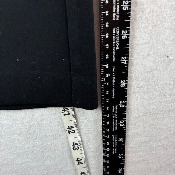 Chico's Wide Leg Dress Pants Women's 3/XL Short Black Stretch Career Office READ - Picture 5 of 11